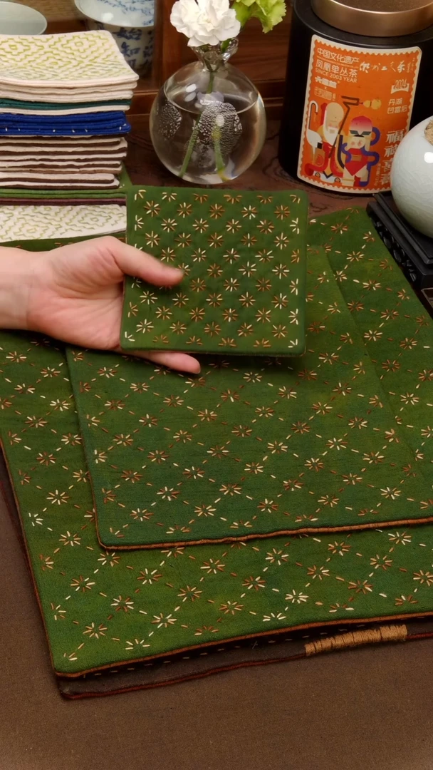 Cici手作刺子绣茶席-112