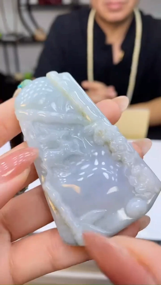 颈饰未镶嵌翡翠40858