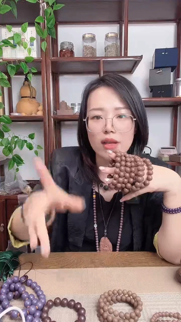 泥塑栀子香方的1.3左右手串