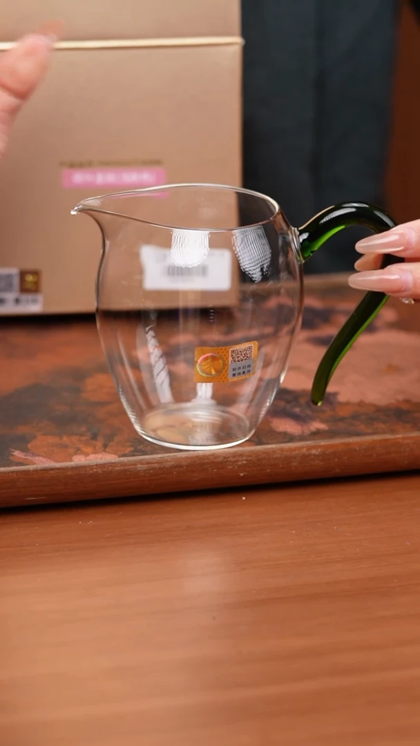 【闪购商品】1禾器/晶彩怡然茶海/湖绿