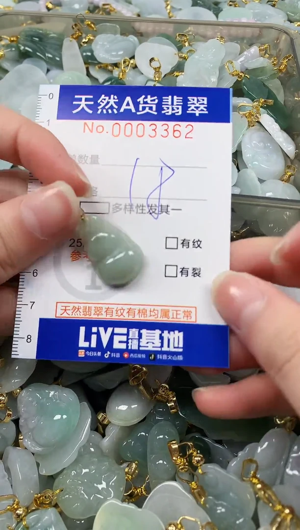 颈饰未镶嵌翡翠纯天然a货翡翠