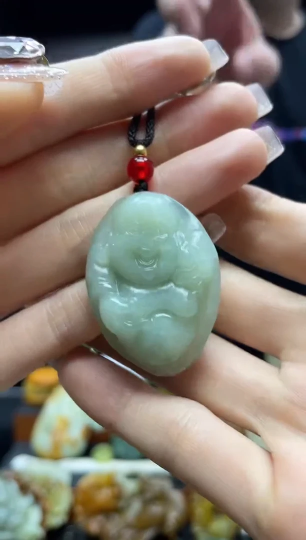未镶嵌岫玉吊坠·