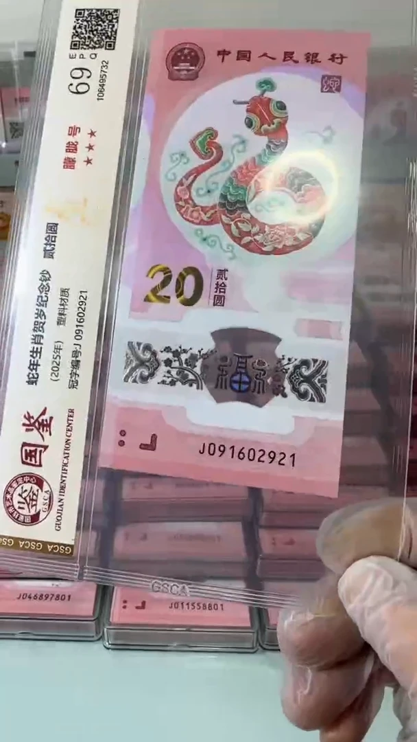 【闪购商品】塑料091602921-蛇钞单张！