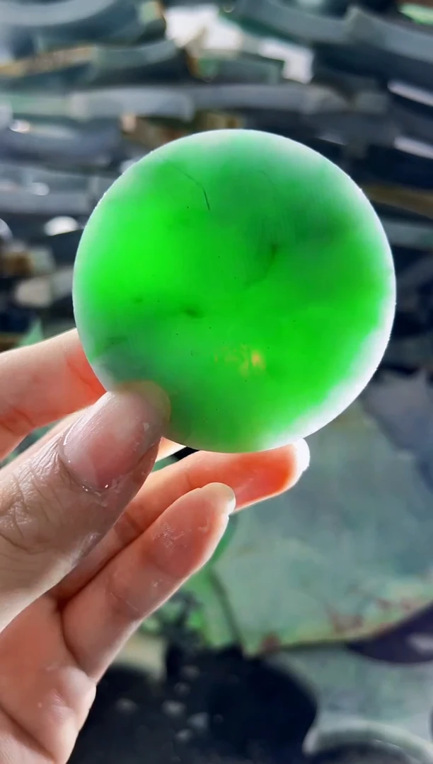 裸石翡翠缅甸翡翠A货陈8237