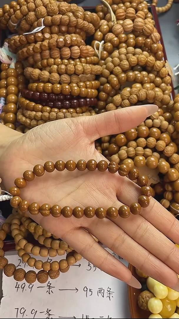 手串猴头核桃上**签《三多文玩》猴头。