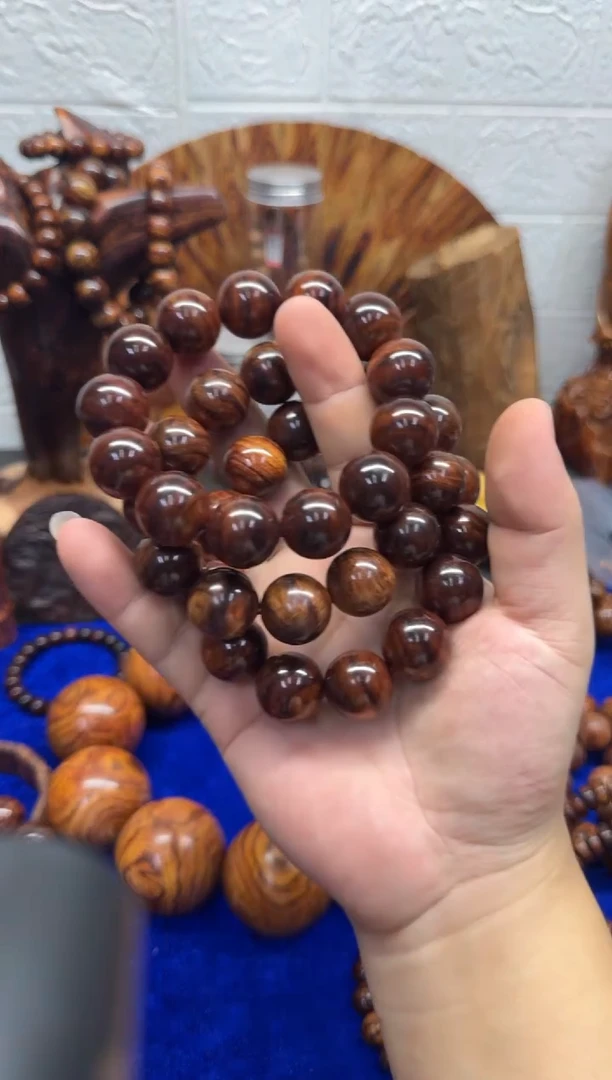 手串/手链黄花梨/降香黄檀39.9米1.8规格高油海黄手串