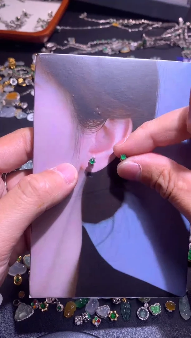 【闪购商品】翡翠吊坠(不含链)银S925镶嵌1