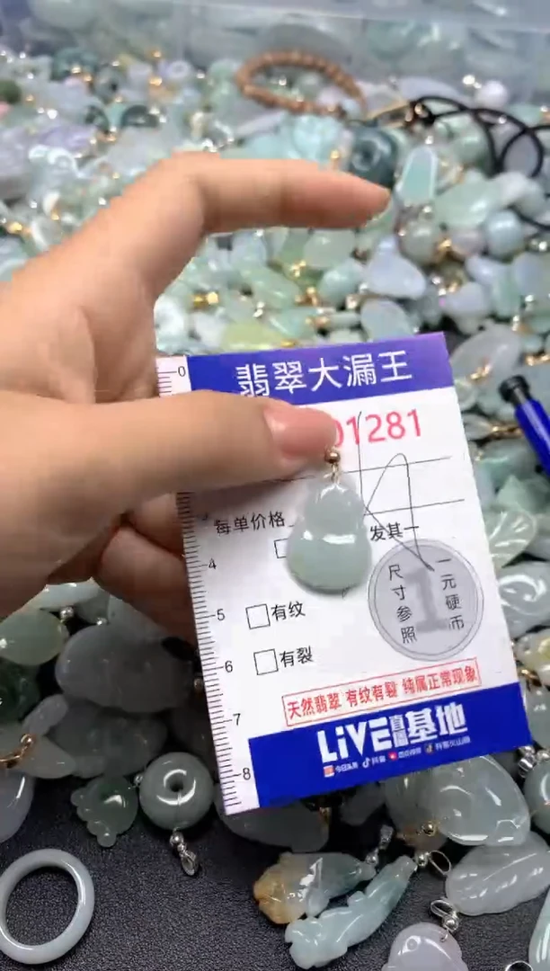 颈饰未镶嵌翡翠1281