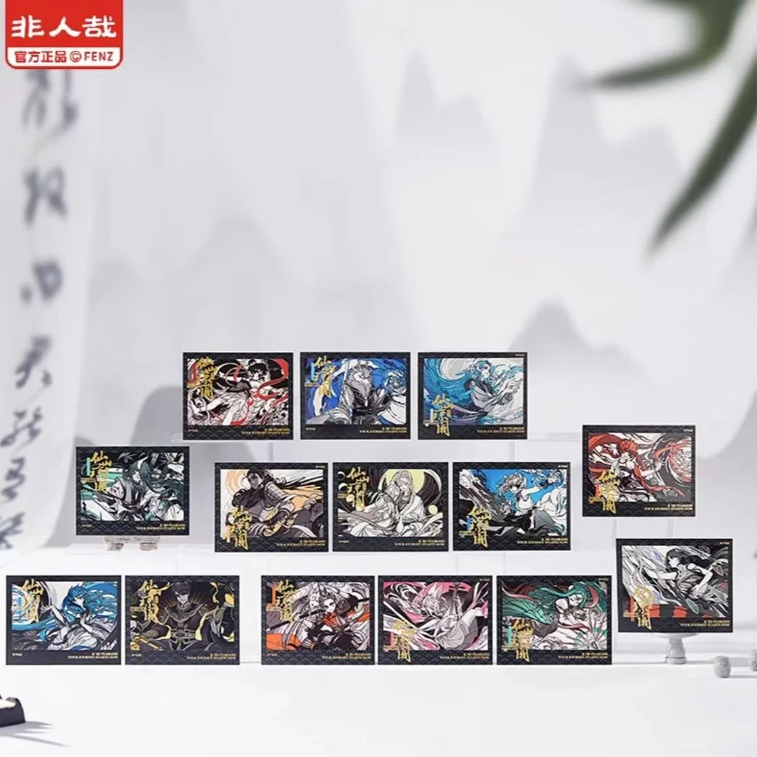 非人哉 仙山琼阁拍立得/透卡/色纸/冰箱贴动漫卡通角色周边盲盒