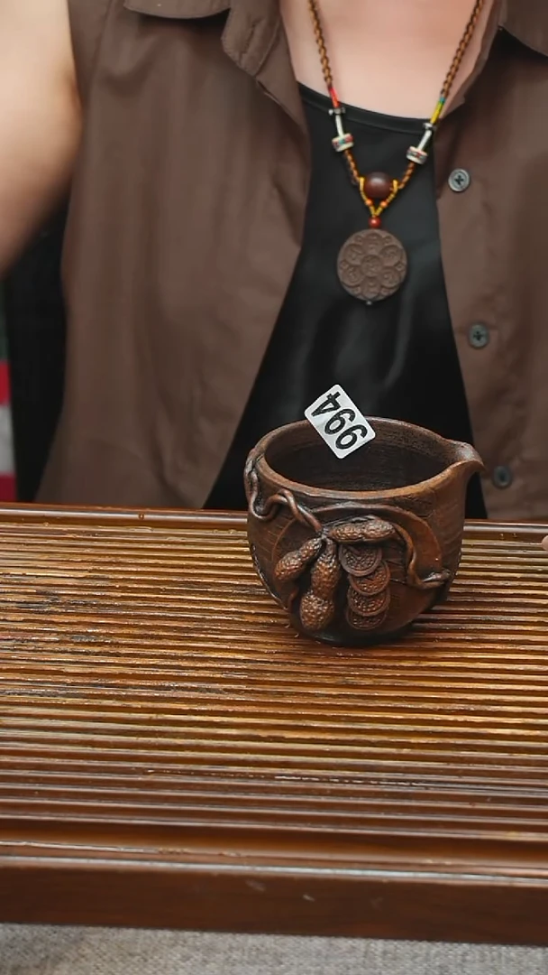粗陶手工手做茶具