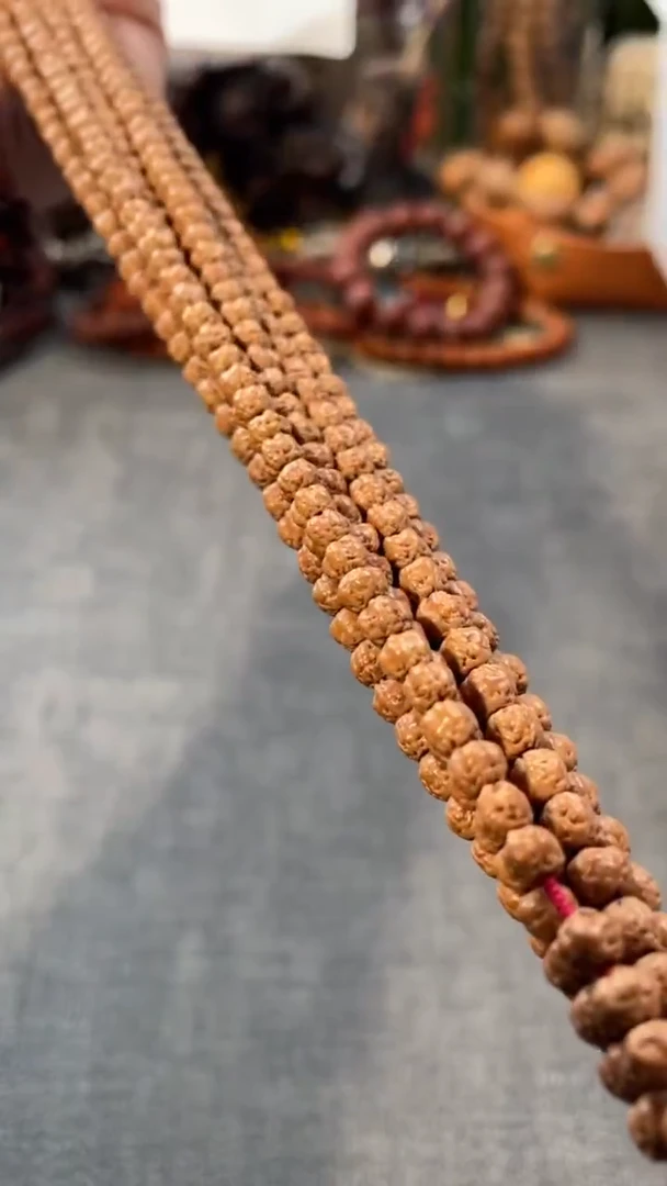 手串金刚菩提原桩佛手长串5mm左右+礼盒