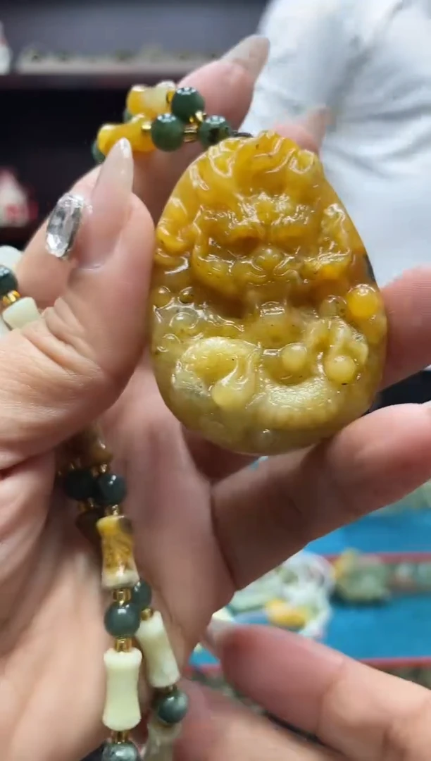 未镶嵌岫玉吊坠多样性发*货拍一发一