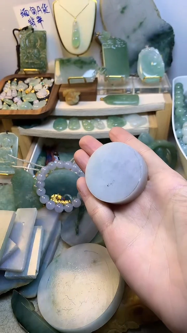 未镶嵌挂件翡翠 缅甸A货翡翠，没有运费险