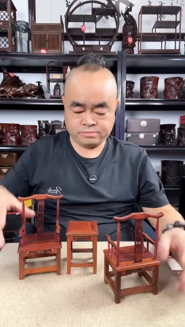 木管帽椅一套老李红木工艺品