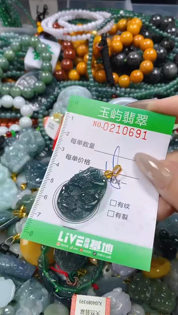 颈饰未镶嵌翡翠闪购0210691