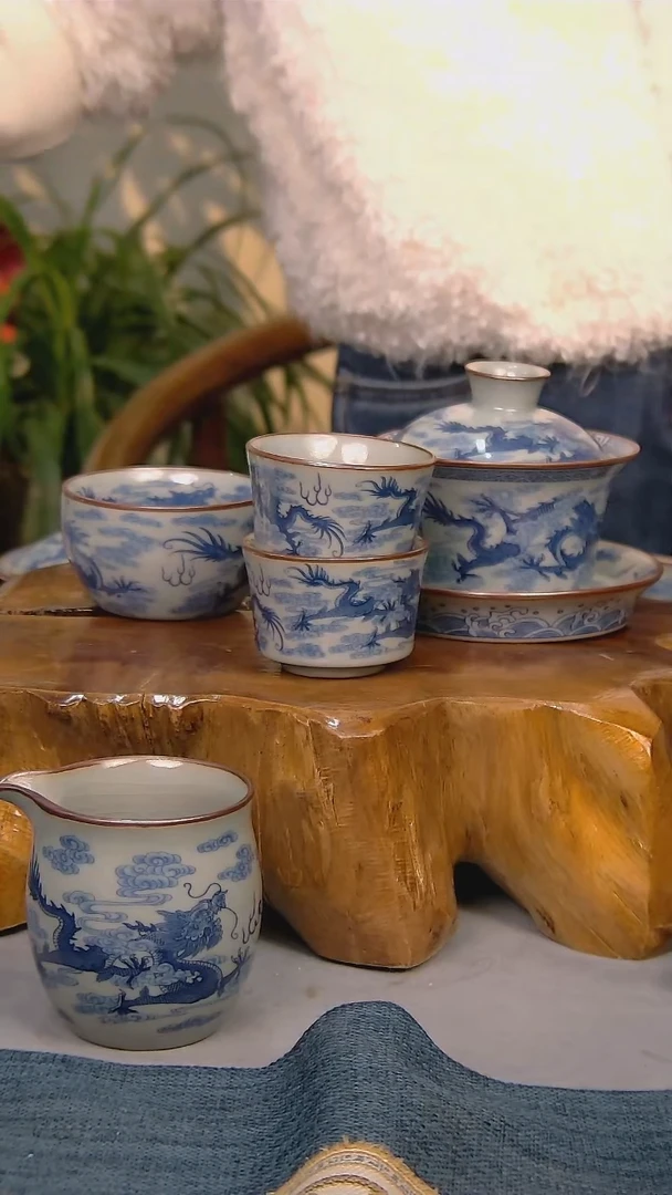 【闪购商品】简装家用款5件套 陶瓷家用茶具系列