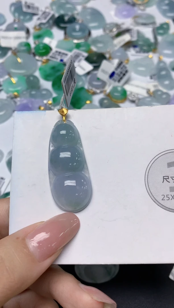 颈饰未镶嵌翡翠天然缅甸a货翡翠百元以上9元证书费自理