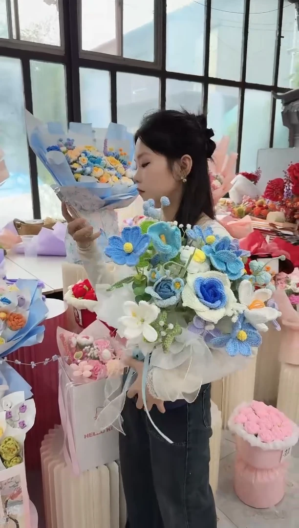 非遗手工定制花束，孤品清仓！！