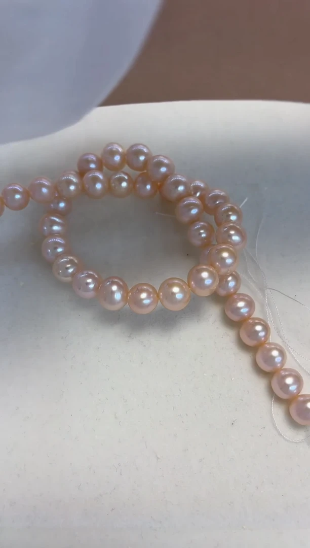 颈饰银S925镶嵌淡水珍珠9.5-10.5mm无核