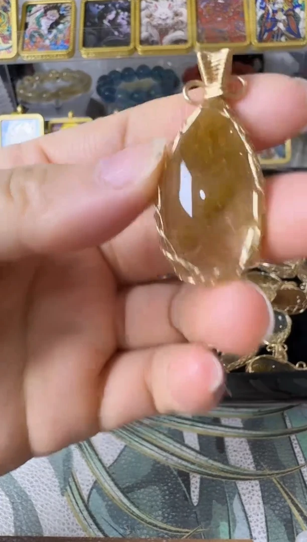 颈饰合金水晶10矿坑