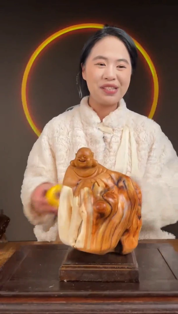 柏木（崖柏）手工摆件,先抢先得! 编号:153