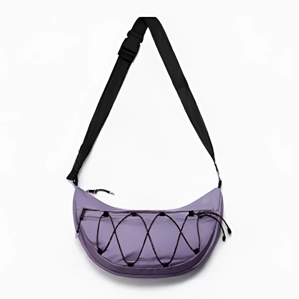 赵露思同款Air斜挎包男士女士大容量户外防水腰包单肩百搭饺子包