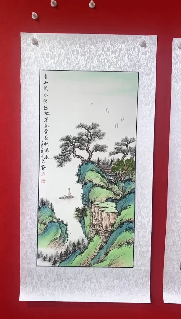 国画国画NYQ杰牛云勤老师作品
