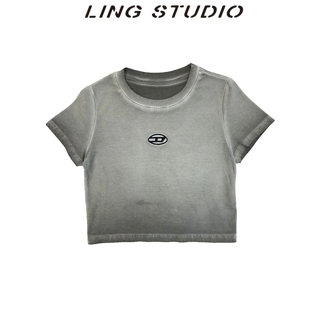 052002-零零『』 2024夏季时尚百搭潮流休闲修身短袖T恤