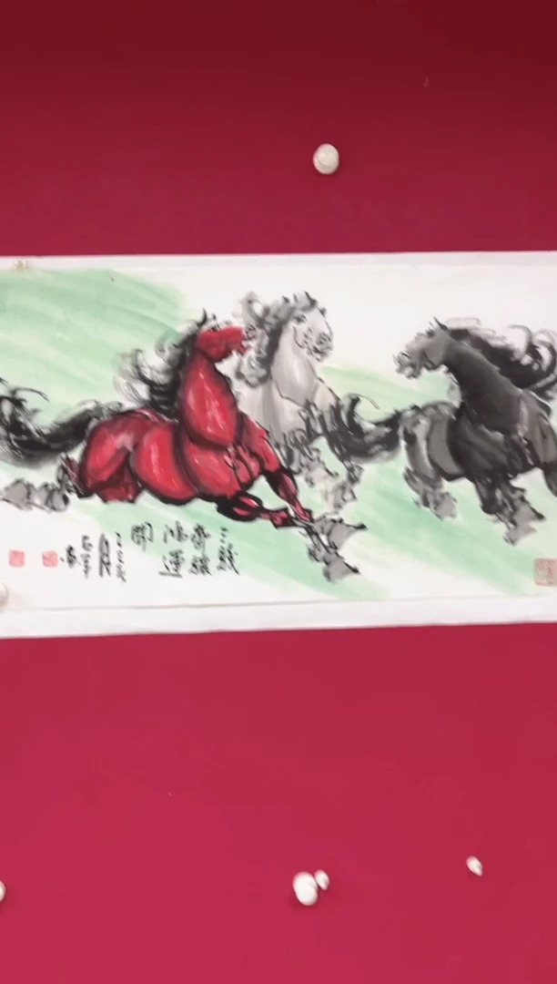 国画李占军老师作品三尺