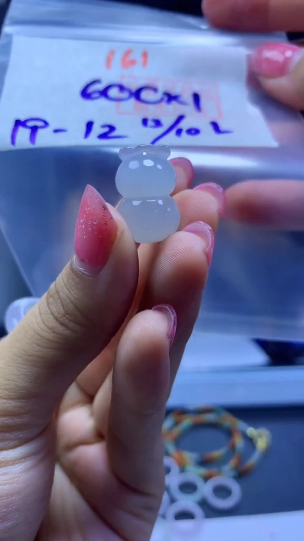 未镶嵌定制翡翠挂件#600元-毛货需精细抛光