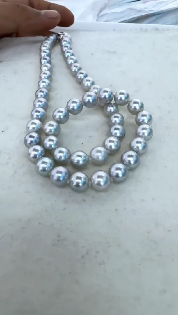 【闪购商品】海水珍珠颈饰未镶嵌项链7-8