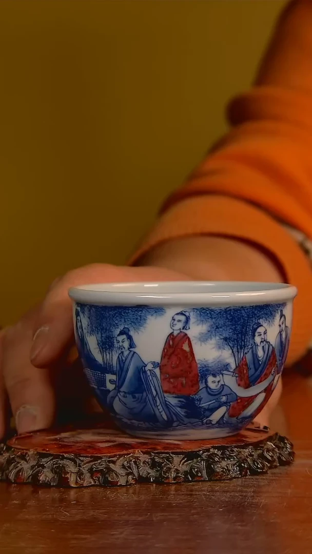 【闪购商品】杯手工手绘杯杯很美丽