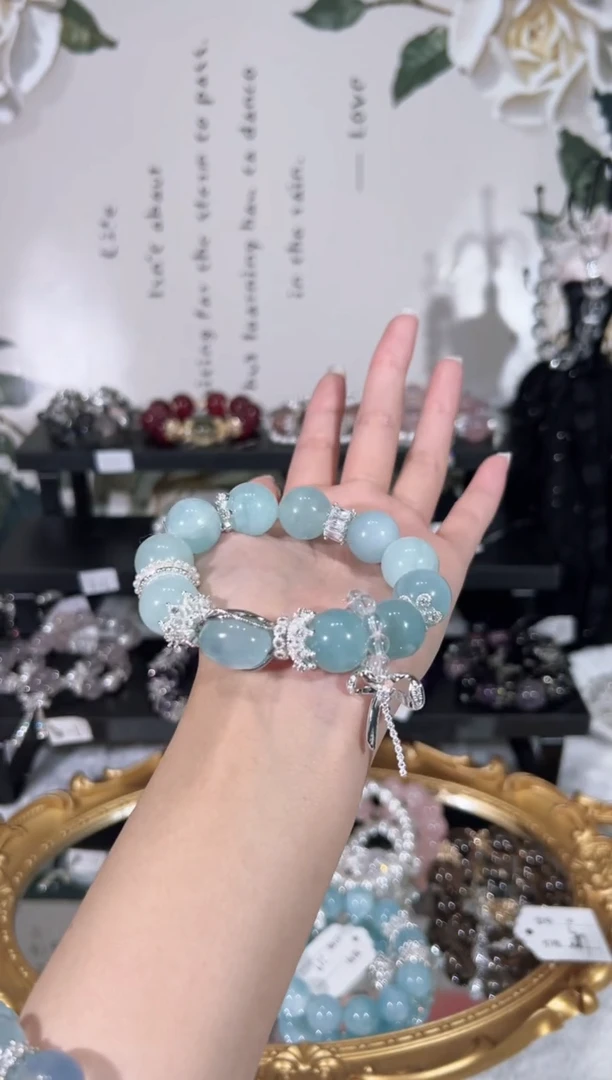 【闪购商品】水晶手链未镶嵌天然水晶默认微瑕 多样性发货发其一