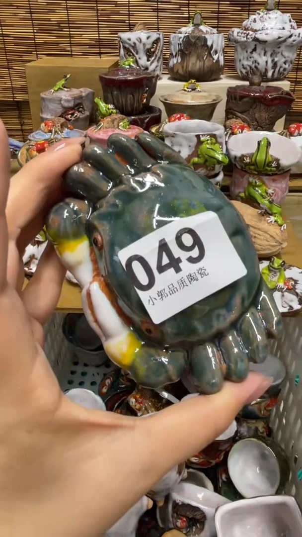 不*林049精美粗陶手工柴烧