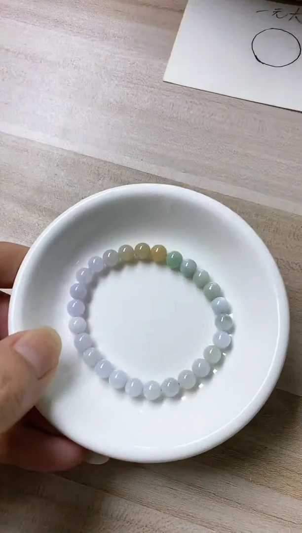 颈饰未镶嵌翡翠罐**乐46天然缅甸翡翠A货