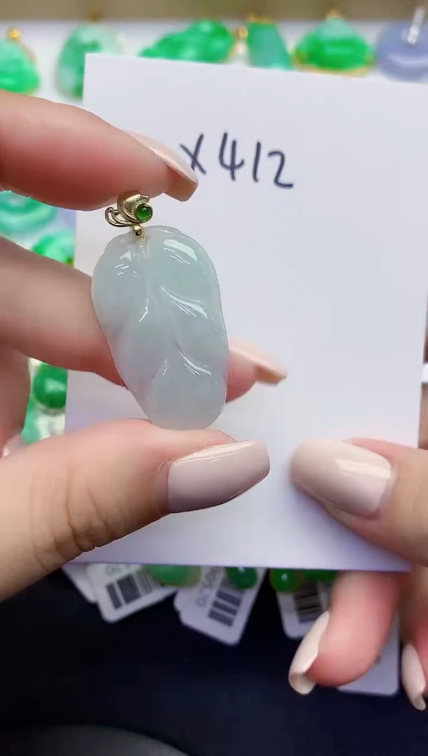 颈饰未镶嵌翡翠缅甸天然翡翠A货