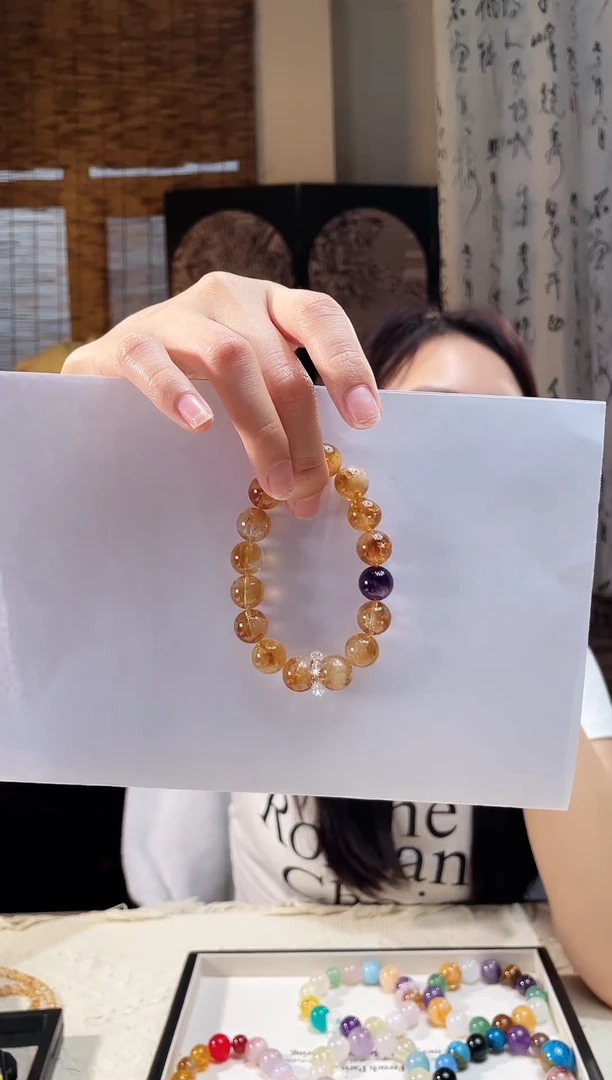 水晶手串未镶嵌富家千金