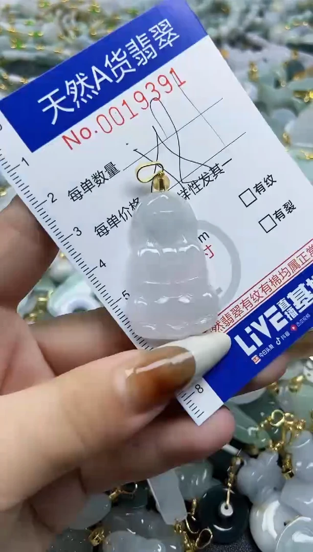 【闪购商品】翡翠颈饰未镶嵌天然A货翡翠