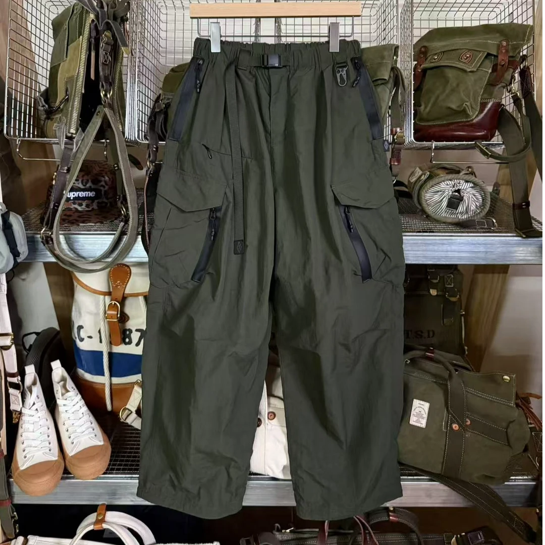 Ripstop oversized cargo pants1.0宽松多口袋机能伞兵裤-K5202