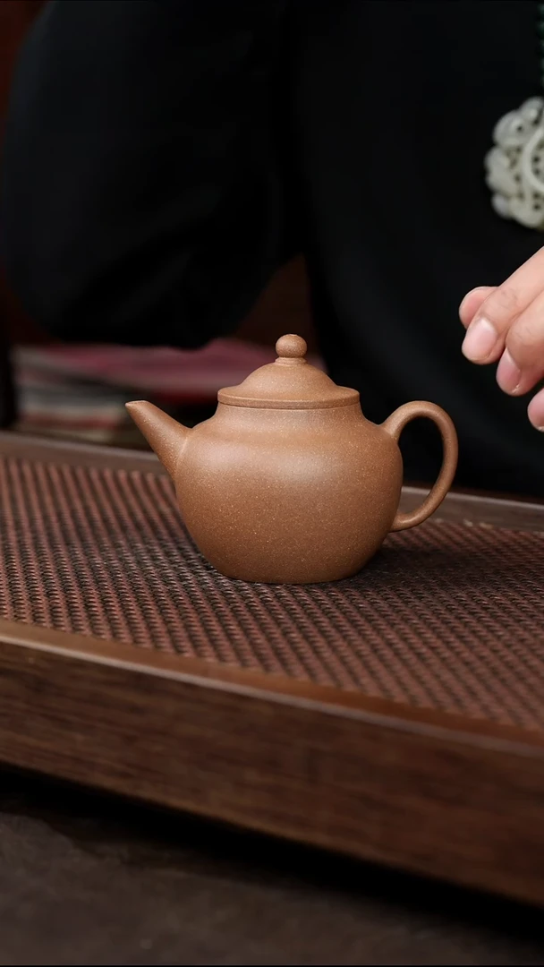 茶壶紫砂2-1笠帽水平
