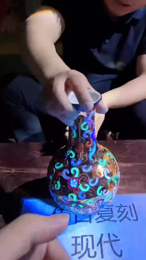 摆件景德镇陶瓷流水121