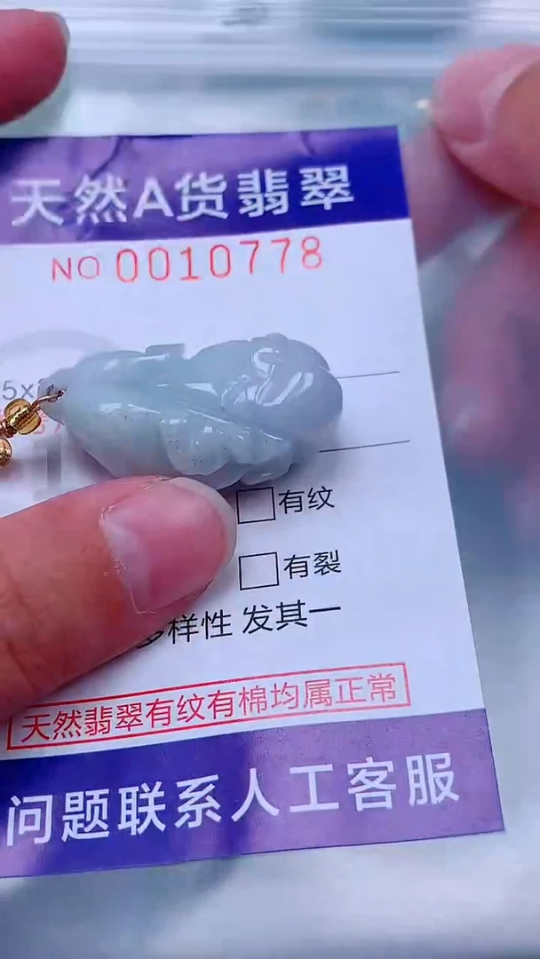 吊坠(不含链)未镶嵌翡翠1