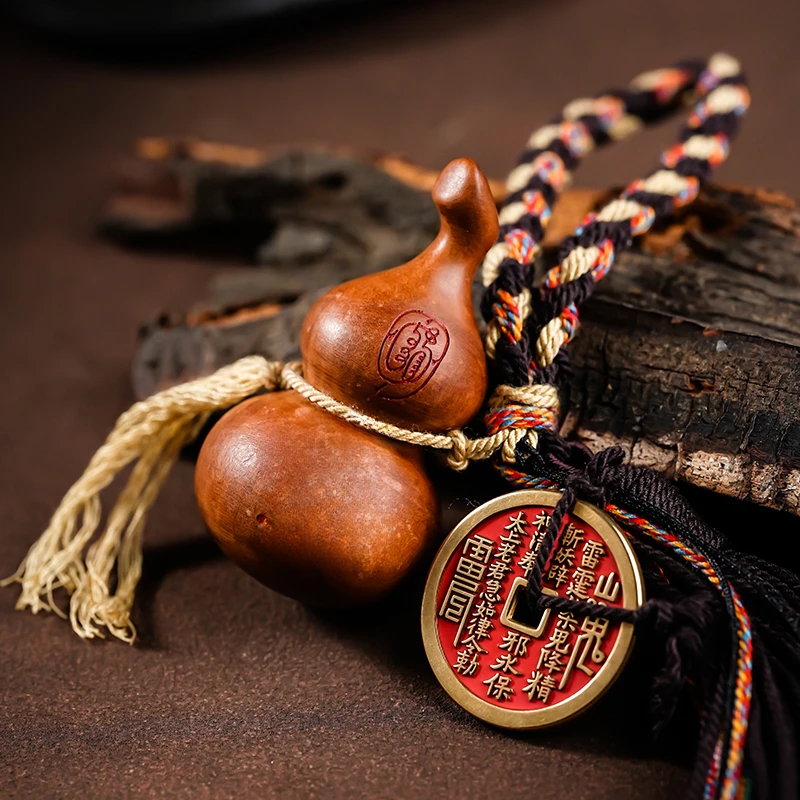 雷 枣 葫芦 花钱挂件