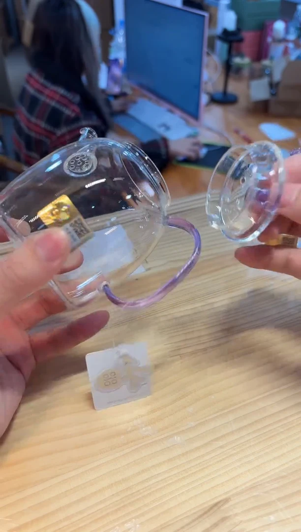 【闪购商品】禾器-宴辰壶-浅紫色+茶垫