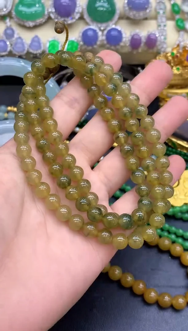 颈饰未镶嵌翡翠405-中国好珍宝