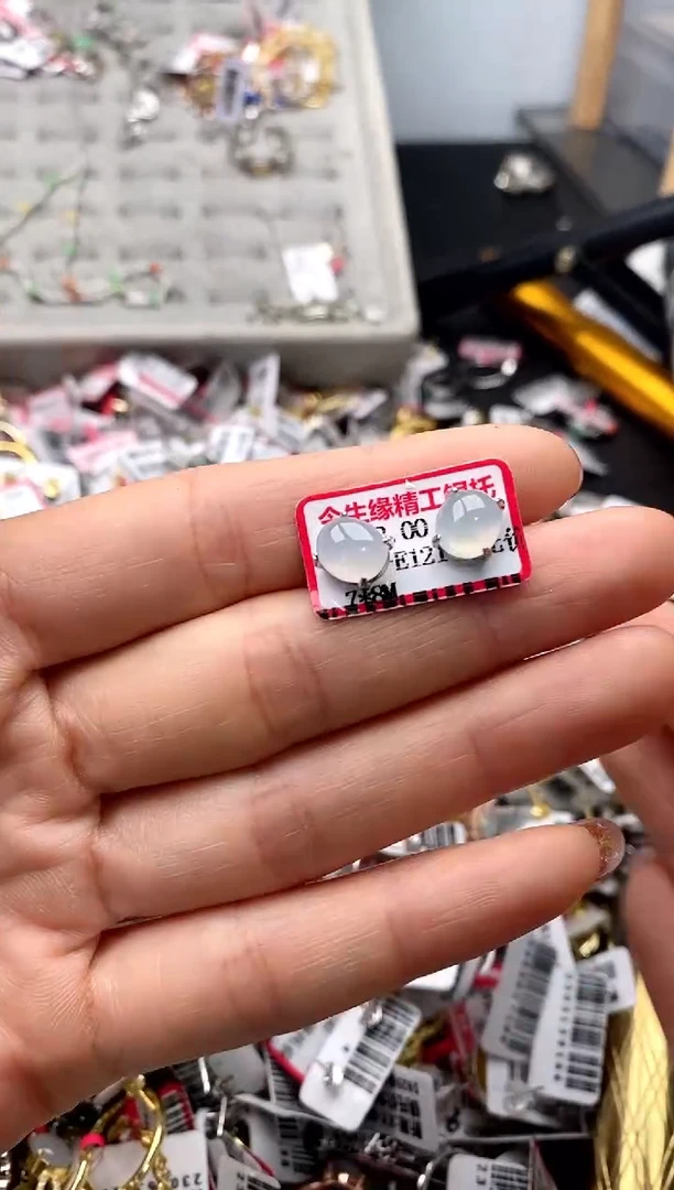 【闪购商品】翡翠戒指银S925镶嵌22222222     9