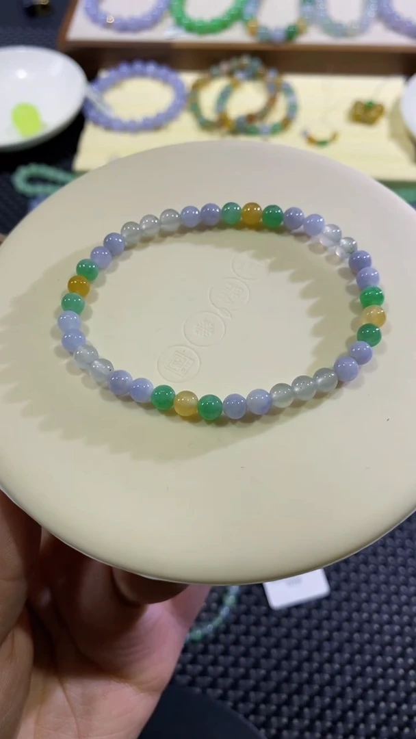 翡翠散珠天然翡翠A货