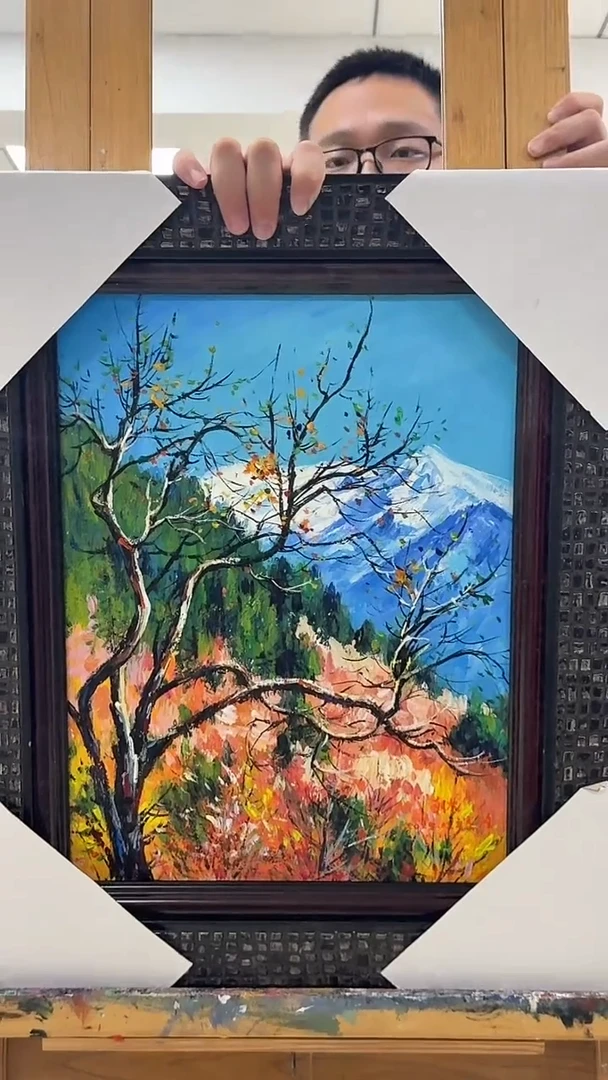 国画炳山艺术--梁朝水老师作品