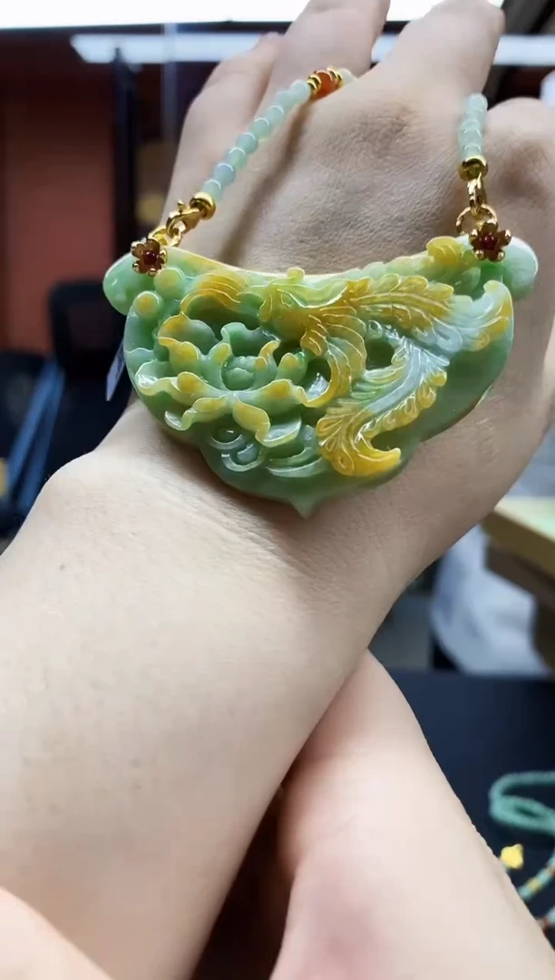 颈饰未镶嵌翡翠翡翠吊坠