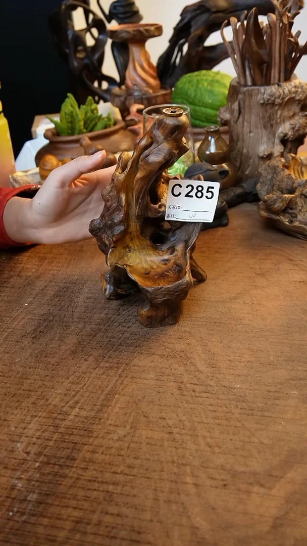 C285鹰瞳手作硬木工艺倒流香